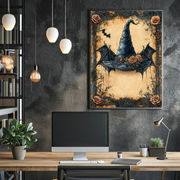 Enchanted WitchS Hat Poster