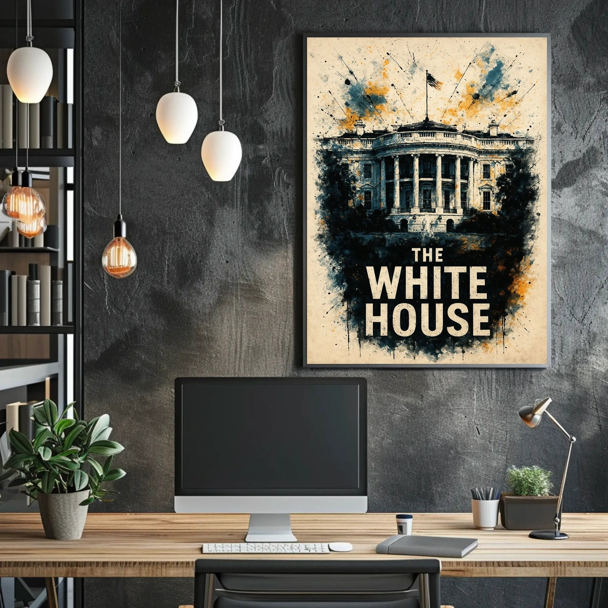 The White House Poster
