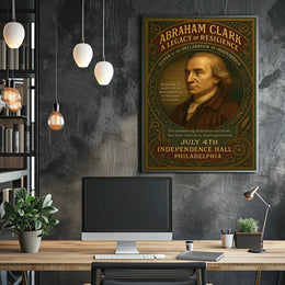 Revolutionary Patriot at Independence Hall Historical or Presidential Poster