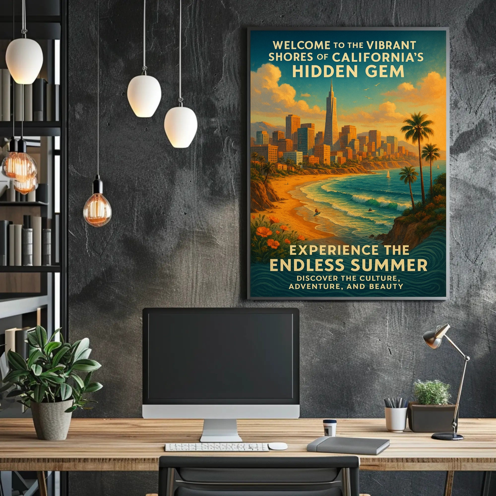 Californias Hidden Gem Poster PosterGoat