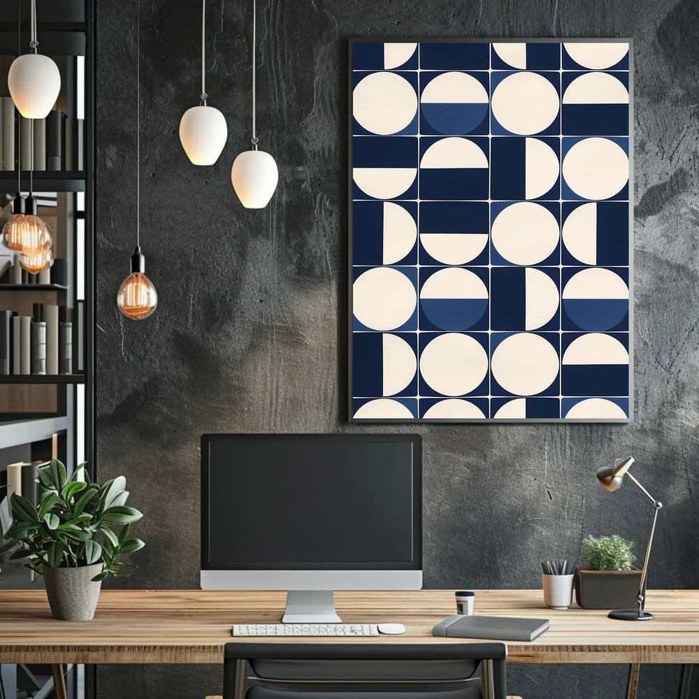 Abstract Harmony Conceptual Art Poster