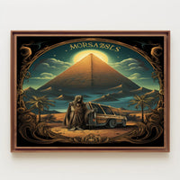 Mystical Journey In The Desert Poster