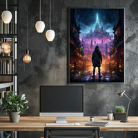 Journey To The Neon City Poster