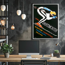 Dartmouth Winter Carnival 1964 Poster
