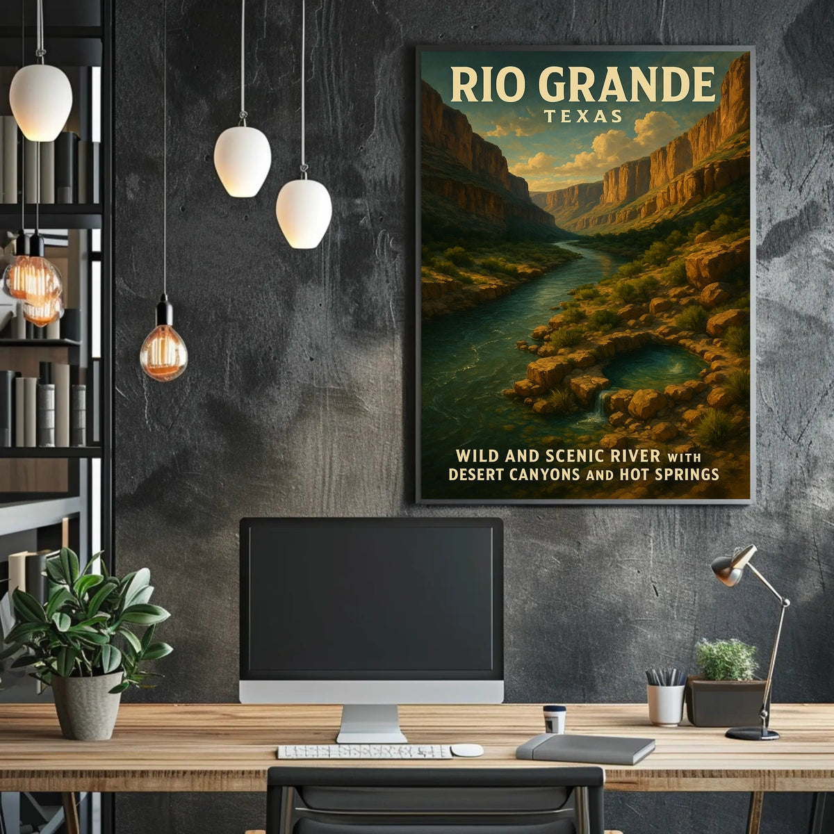 Rio Grande Wild And Scenic River Poster