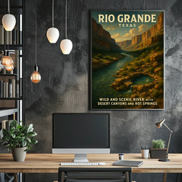 Rio Grande Wild And Scenic River Poster