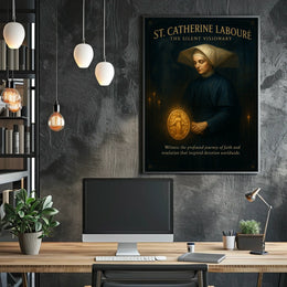 St. Catherine Labouré The Silent Visionary Poster