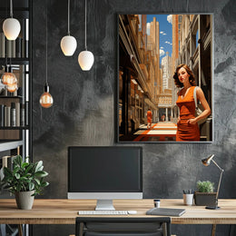 Urban Elegance Poster PosterGoat