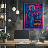 Saint Aaron Guardian Of The Mosaic Poster