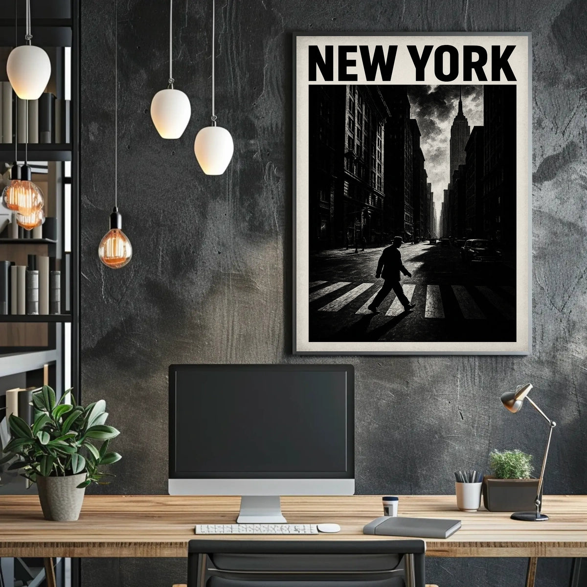 New York Cityscape Poster