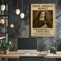 Saint Angela Merici Foundress Of The Poster