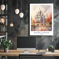 Sacré Coeur Poster PosterGoat