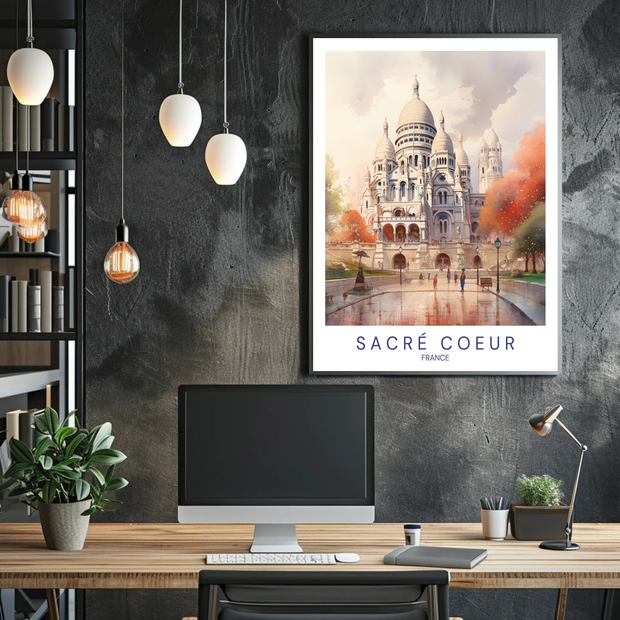 Sacré Coeur Poster PosterGoat