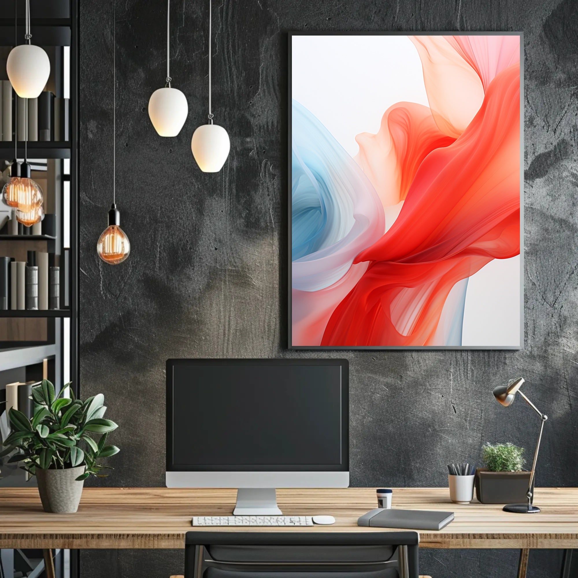 Flowing Harmony Poster