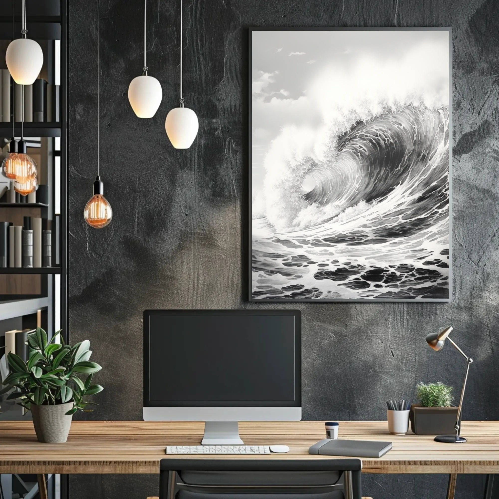 The Power Of The Ocean Poster
