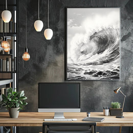 The Power Of The Ocean Poster