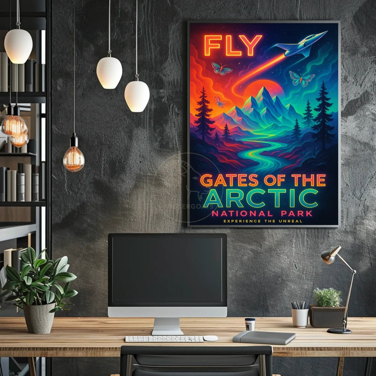 Gates of the Arctic Adventure National Park Poster