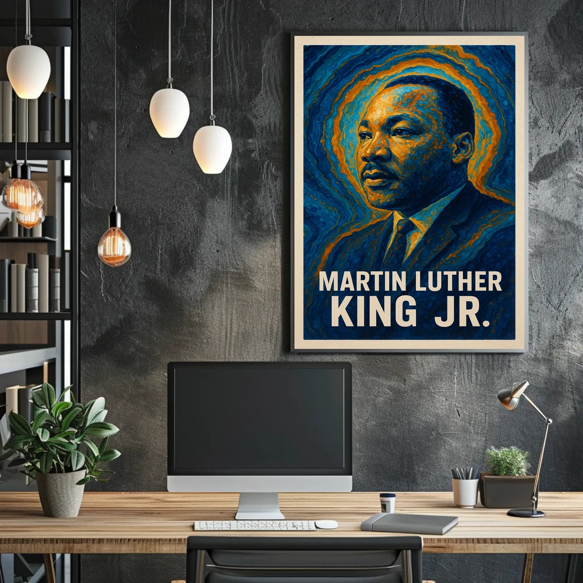 Martin Luther King Jr. Visionary Poster