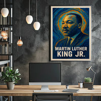 Martin Luther King Jr. Visionary Poster