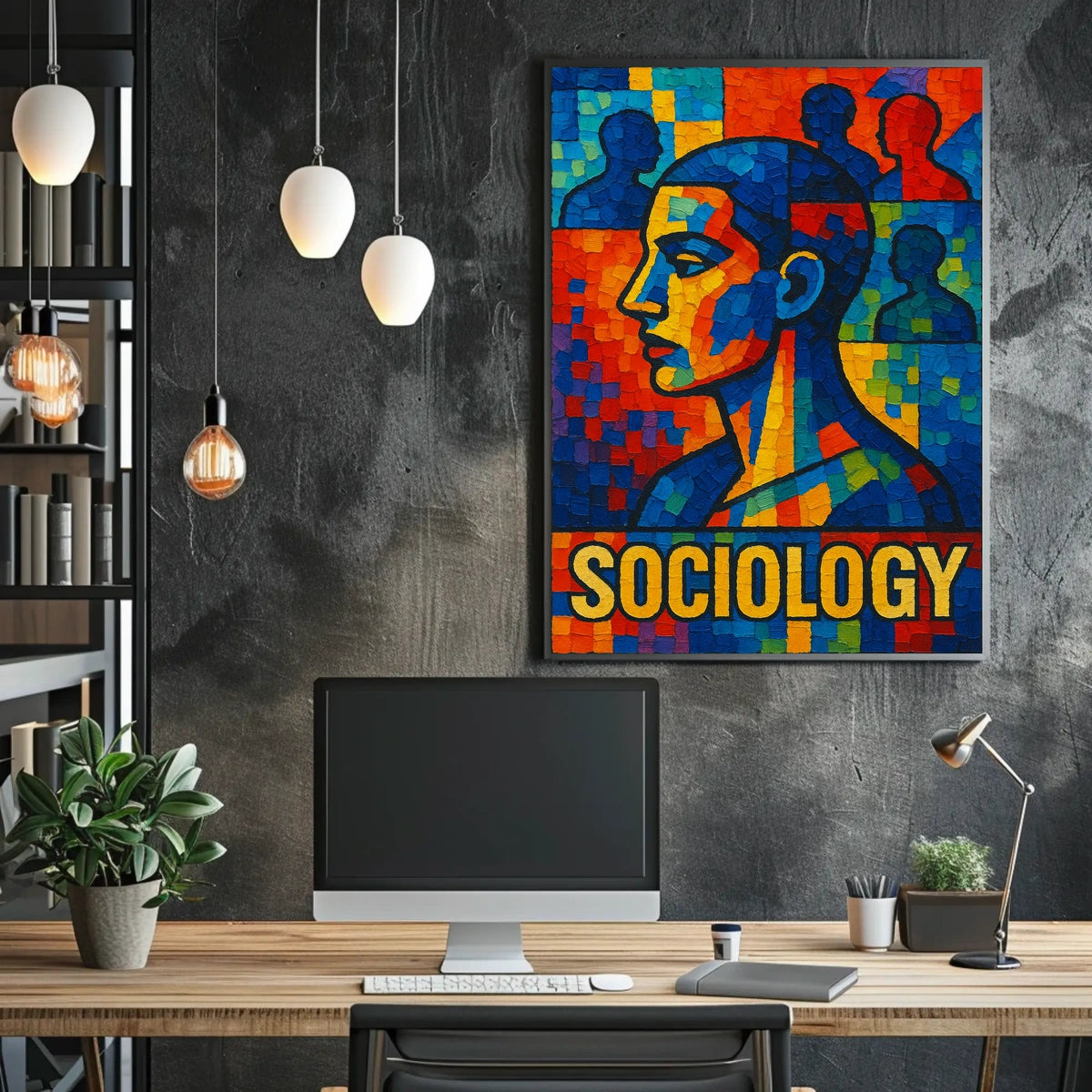 Sociology in Color Poster
