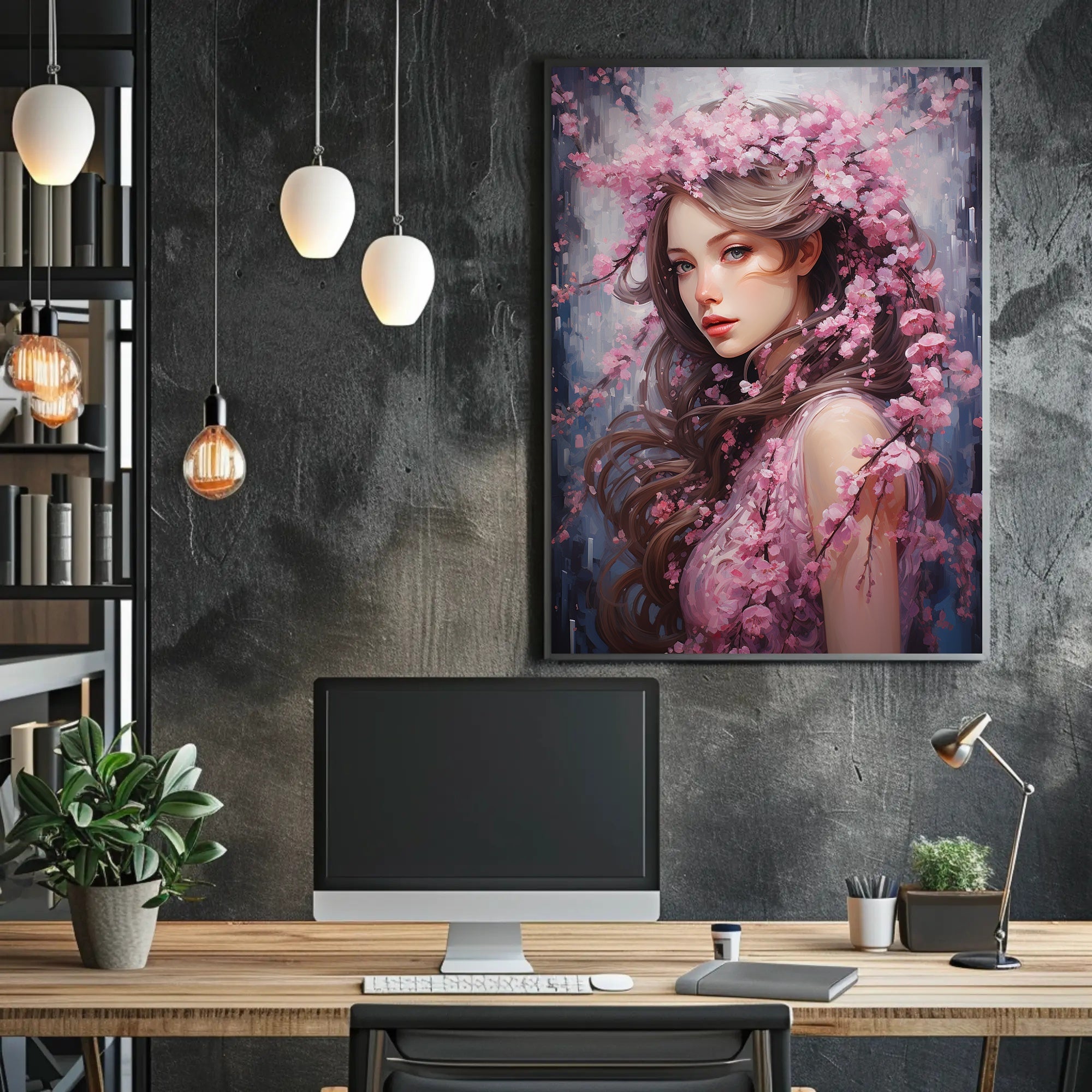 Blossoms Of Serenity Poster