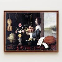 Renaissance Still Life Masterpiece: Cultural or Heritage Poster