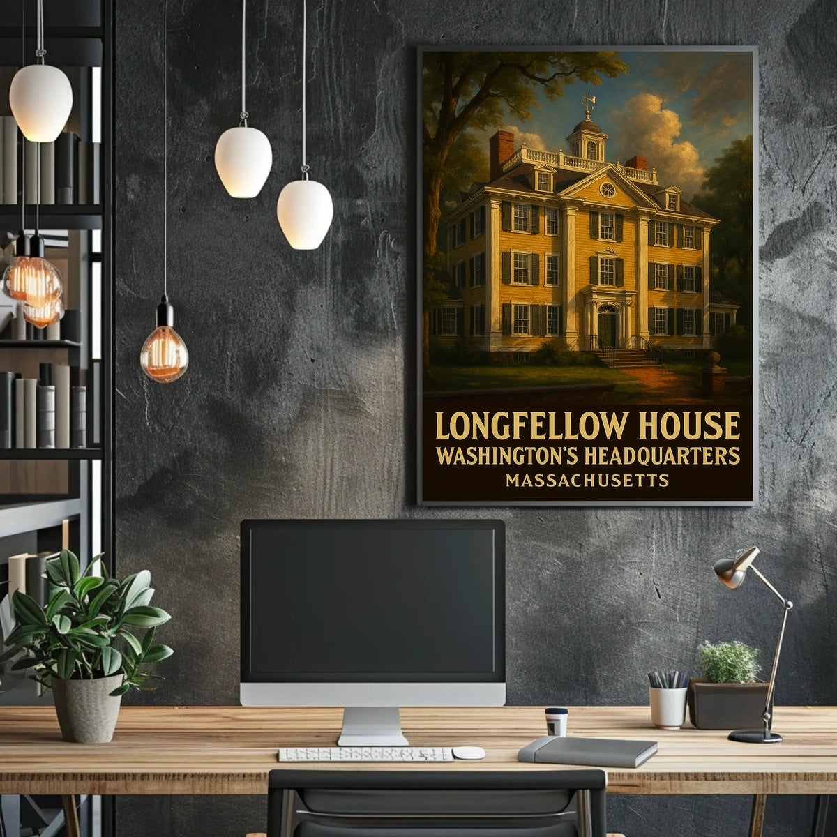 Longfellow House WashingtonS Poster