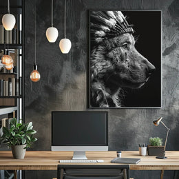 Spirit Of The Wolf Poster