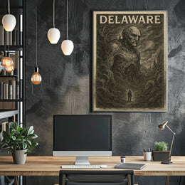 Delaware The Enigmatic Giant Poster