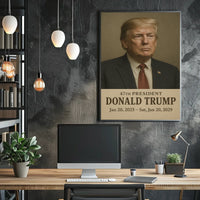 Donald Trump 47Th President Poster