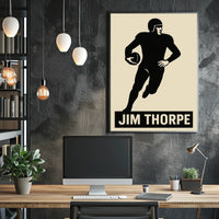Jim Thorpe Athletic Legend Poster