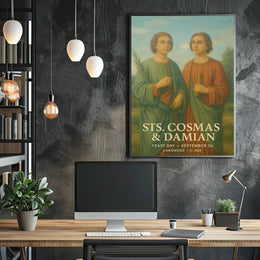 Saints Cosmas And Damian Poster