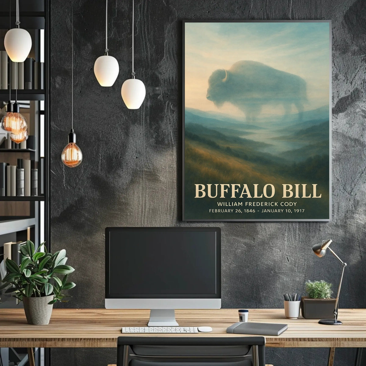 Buffalo Bill Heritage Historical Poster