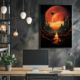 Journey to the Red Planet Poster