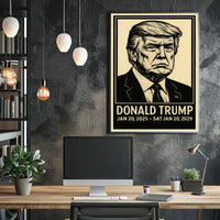 Donald Trump Presidential Term Poster