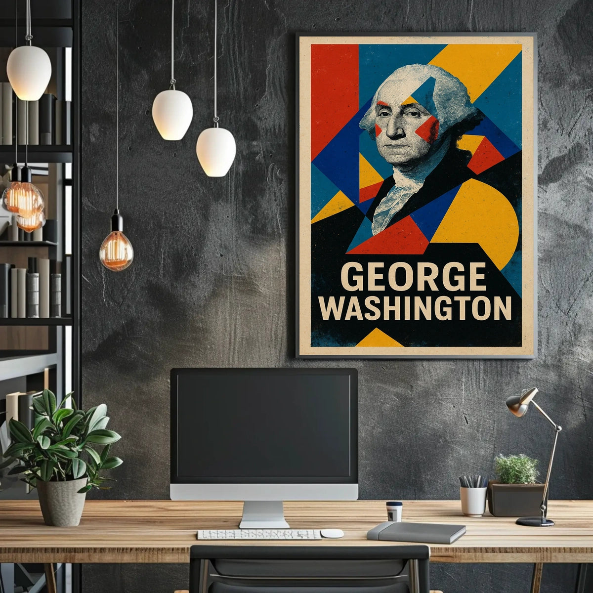 George Washington 1St President Poster