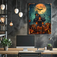 Haunted Halloween Night Poster