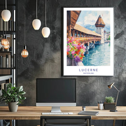 Lucerne Charm Poster PosterGoat