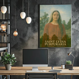 Saint Lydia Purpuraria Poster