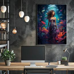 Enchanted Ocean Realm Poster