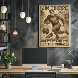 Celebrating the Worlds Greatest Athlete Poster