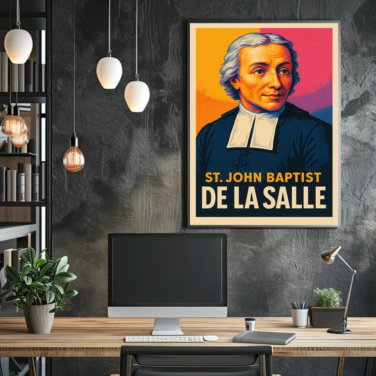St. John Baptist de La Salle Poster