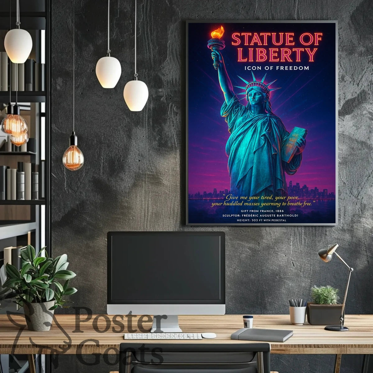 Statue of Liberty Artistic Freedom Cultural or Heritage Poster