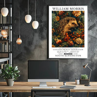 William Morris Hedgehog Art Print Cultural or Heritage Poster