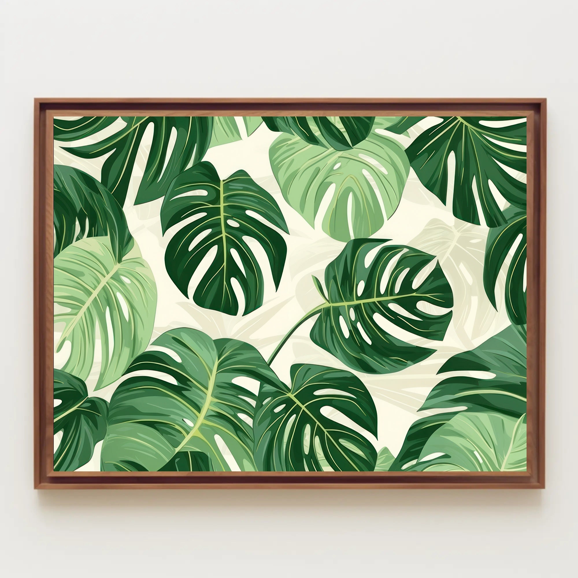 Tropical Foliage Bliss Poster