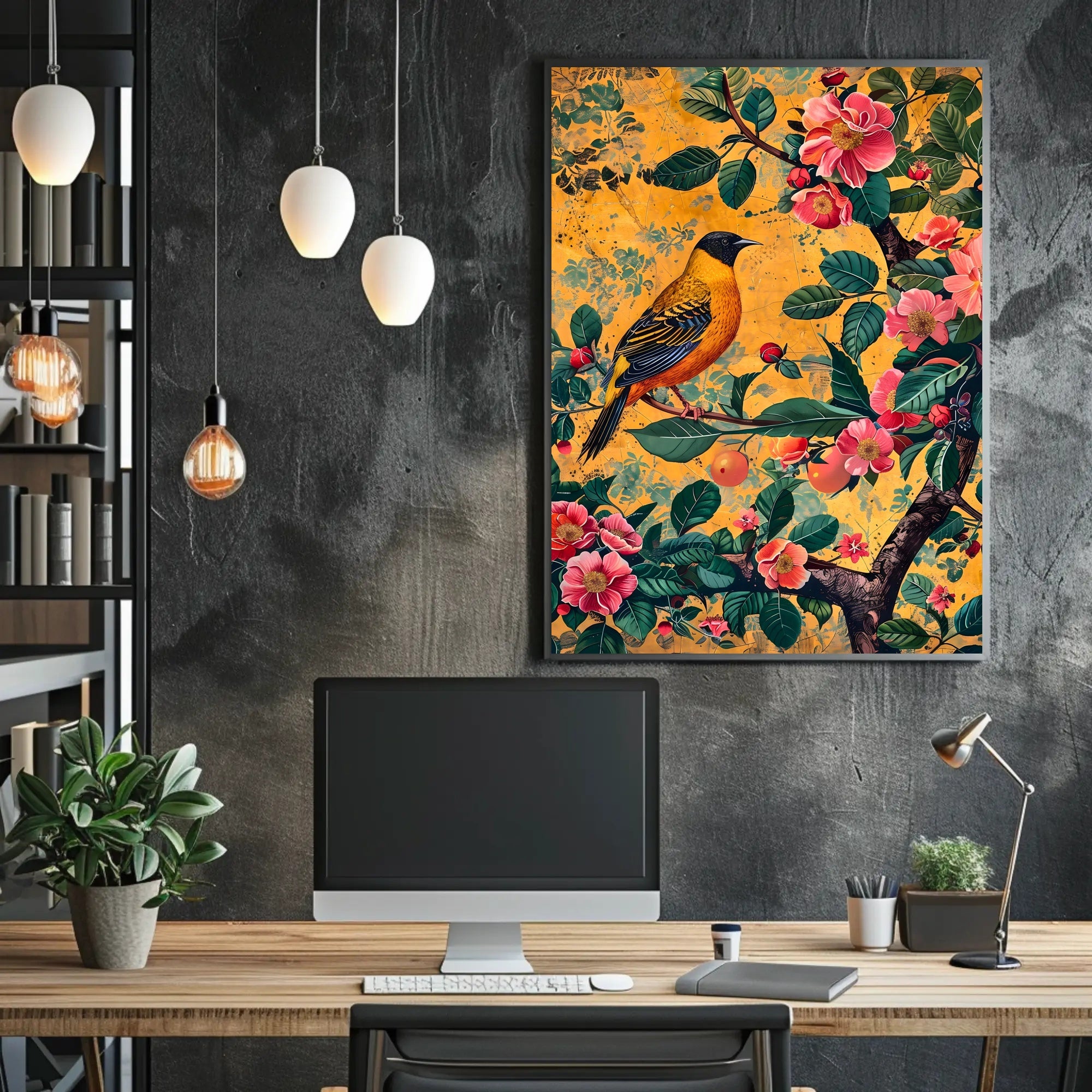 Vibrant Nature Scene Wall Art Print
