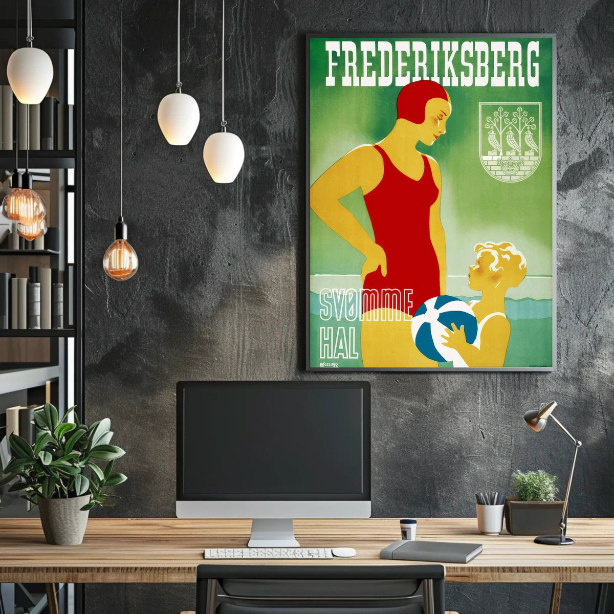 Frederiksberg Svømmehal Poster