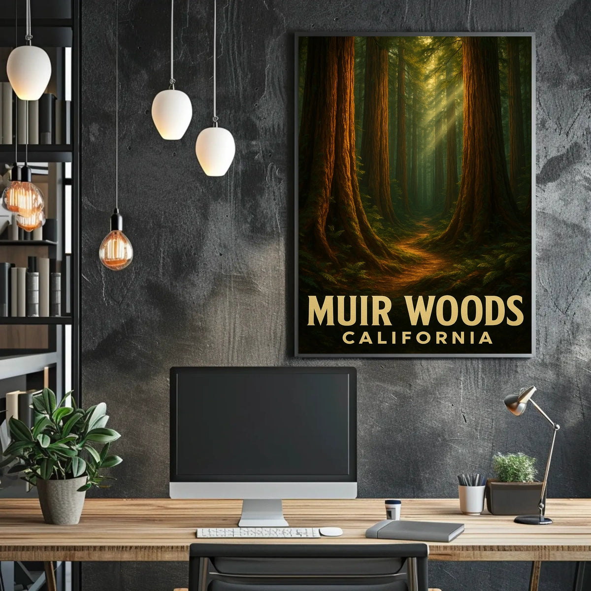 Muir Woods California Poster