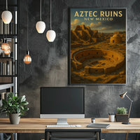 Aztec Ruins New Mexico Poster