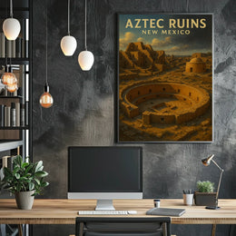 Aztec Ruins New Mexico Poster